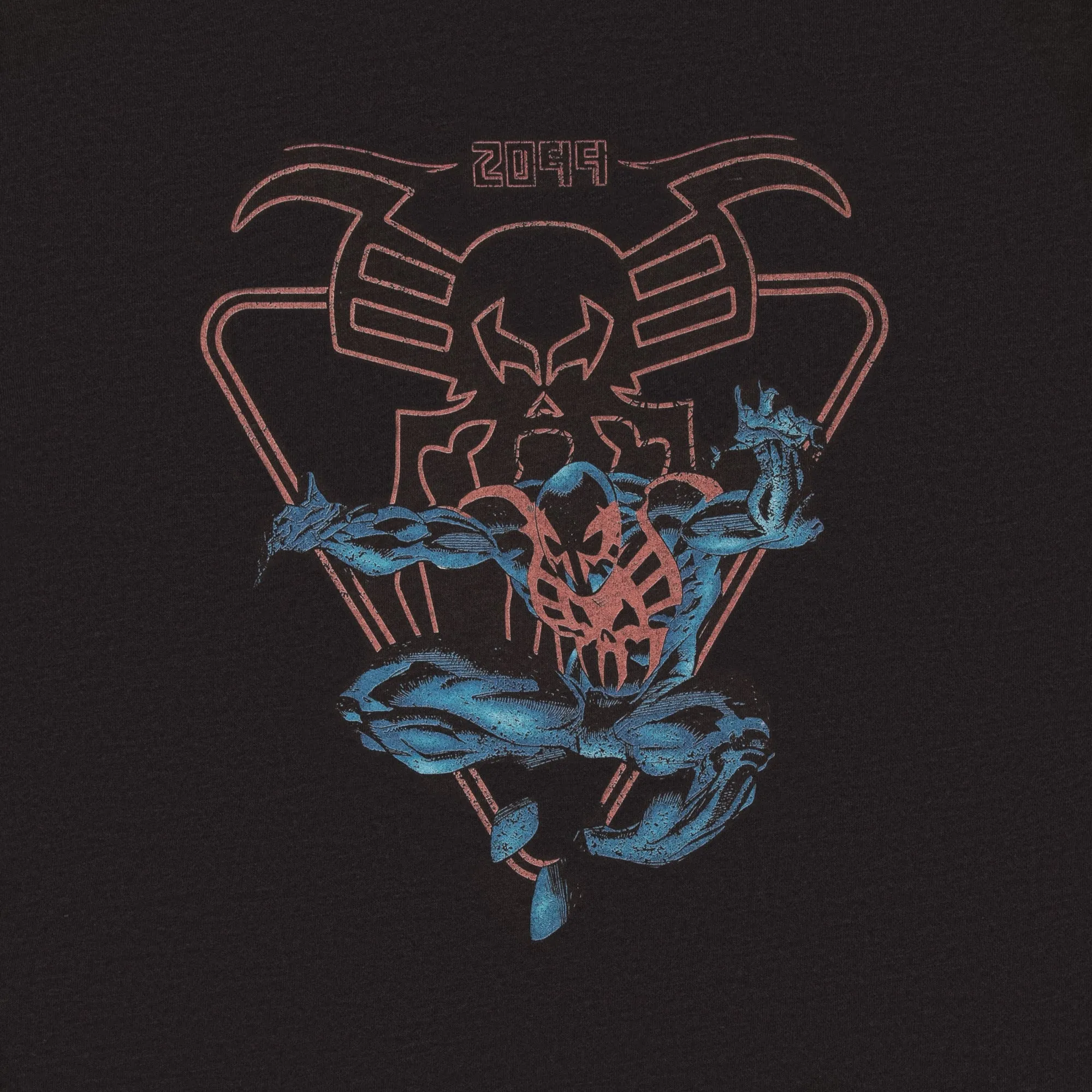 Spider-Man 2099 Logo and Cover Pose Black Hoodie