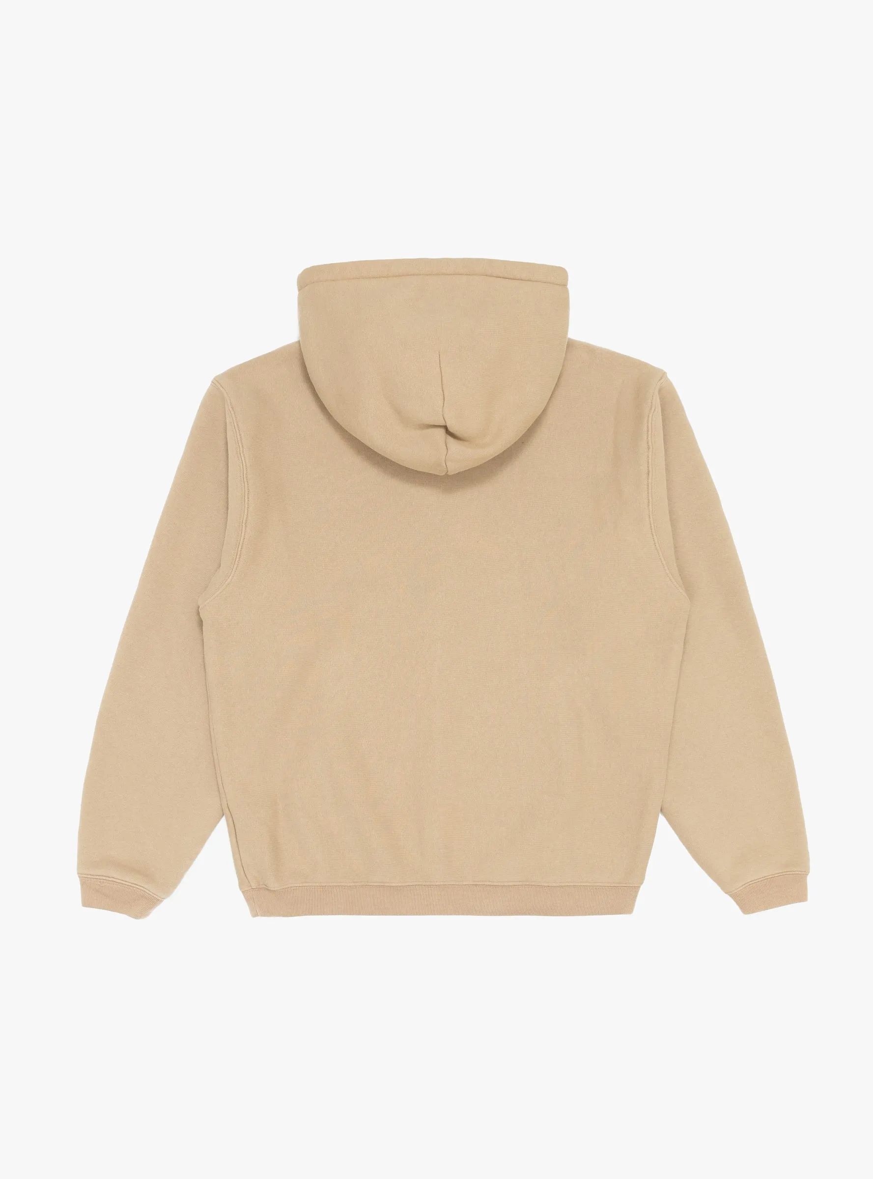 Sport Zip Hoodie Tan