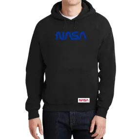 Sudadera para Hombre Hoodie Nasa Worm Blue