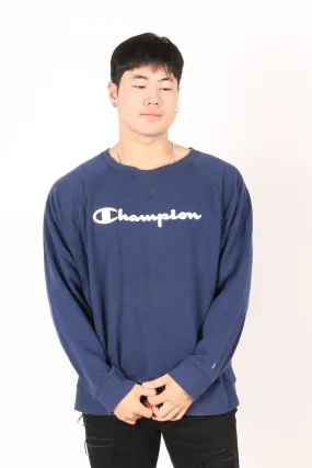 Vintage Champion Logo Sweatshirt XXL